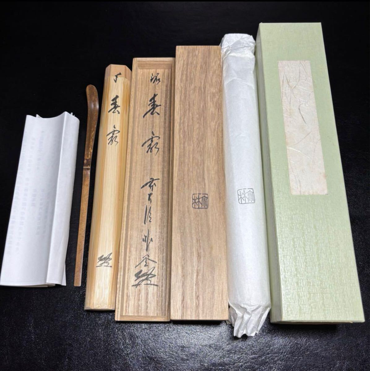 【佳香】成瀬宗臣 銘『松籟』竹茶杓 共箱 栞 茶道具 本物保証 2025年最新Yahoo!オークション -茶杓大徳寺の中古品・新品・未使用品一覧
