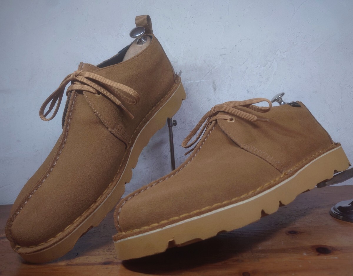 クラークス　ワラビー　ベージュ　US10 28cm 未使用品 Clarks クラークス Wallabee GTX ワラビー ゴアテックス