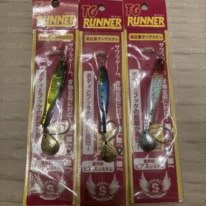 START スタート TGランナー 60g 未使用 3点セット 送料無料 タングステン メタルジグ サワラゲーム ブレードゲーム