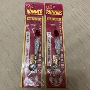 START スタート TGランナー 80g レッドヘッド 未使用 2点 送料無料 タングステン メタルジグ サワラゲーム ブレードジギング