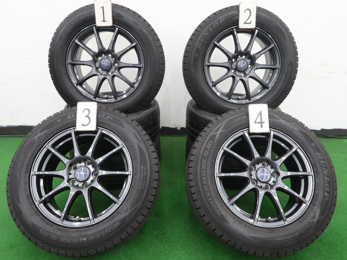 限定出品!引取限定!WedsSport DUNLOP 17インチタイヤホイール Yahoo!オークション -17インチ(タイヤ・ホイールセット)の落札