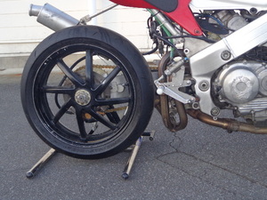 リヤスタンド BA32-H001 バトルファクトリー HRC RVF750R(RC45)プロアーム NSR250R(MC28) RVF400R(NC35)