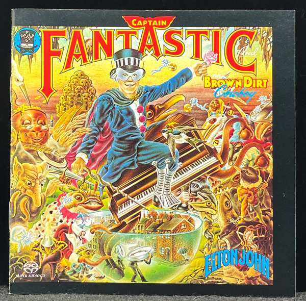 SACD (ハイブリッド盤)エルトン・ジョン ELTON JOHN CAPTAIN FANTASTIC AND THE BROWN DIRT COWBO ケースはなく保管シート入り