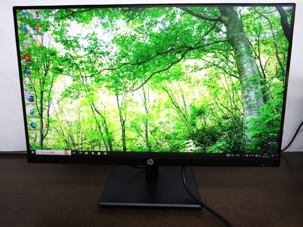 動作品◇HP ProDisplay P244 23.8インチワイド液晶モニター 超狭額 LEDバックライト フルHD 2020年製 8-3