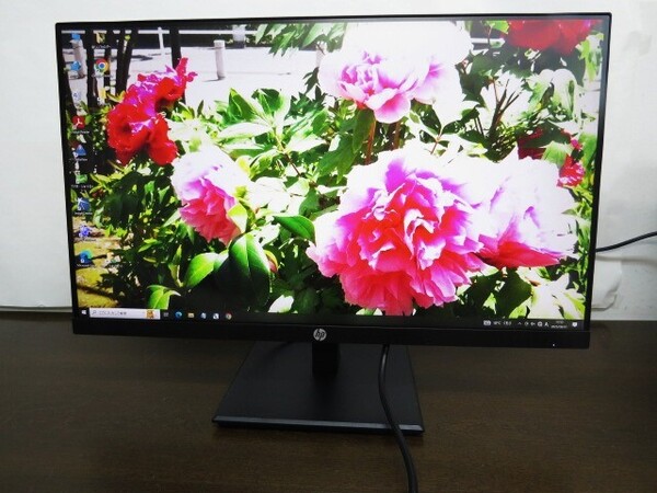 動作品◇HP ProDisplay P244 23.8インチワイド液晶モニター 超狭額 LEDバックライト フルHD 2020年製 8-6