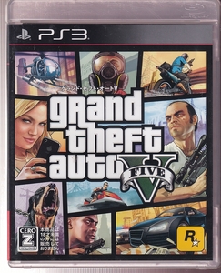 DA★中古ゲーム★PS3★グランド・セフト・オートV grand theft auto FIVE★BLJM-61019
