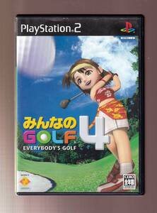 DA★中古ゲーム★PS2★みんなのGOLF4★SCPS-15059