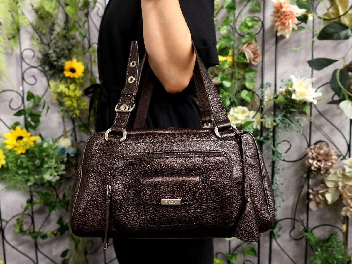 アウトレット特価セール【TOD'S】3WAY HAND BAG ポーチ付き 2025年最新】Yahoo!オークション -トッズバッグの中古品・新品