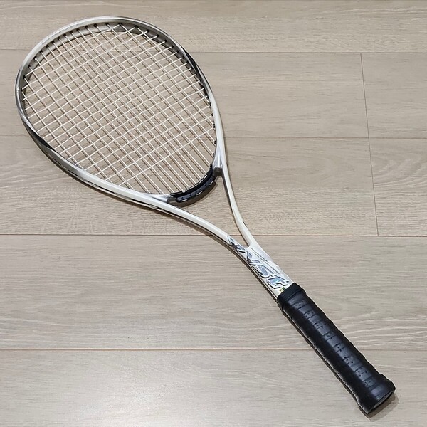 名器 MIZUNO ミズノ XYST TS ジスト 1U 軟式 ソフトテニスラケット 中古 送料無料 即決