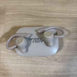 SPORT COZY in-ear hovedtelefoner MS-T20 ワイヤレスイヤホン 中古品 スポーツ カーキ