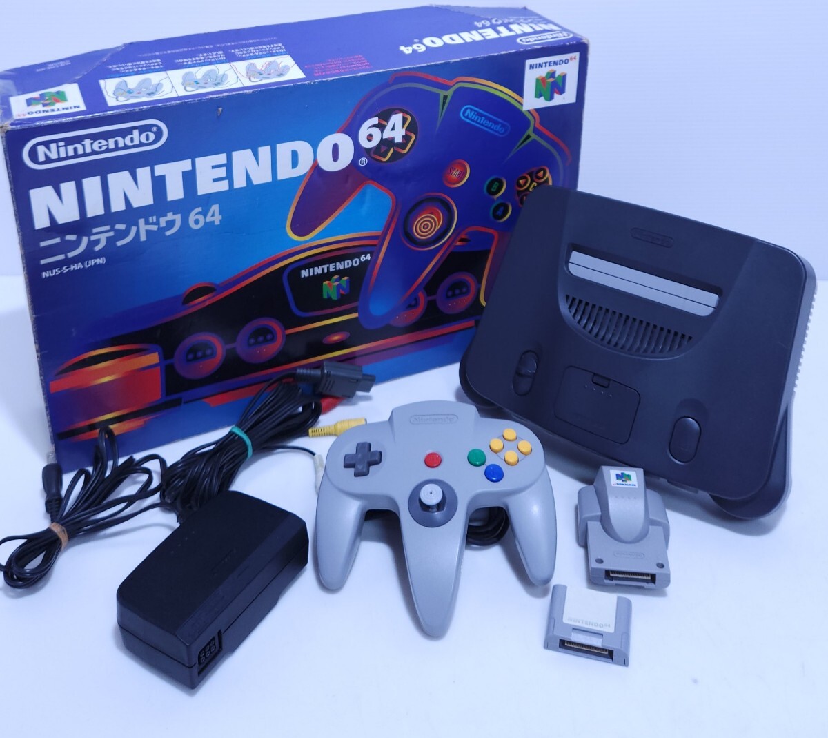 ニンテンドウ64　本体10台セット　ソフト読み込み確認済み　ACアダプター付き ニンテンドー64ACアダプター10個セット動作確認済み