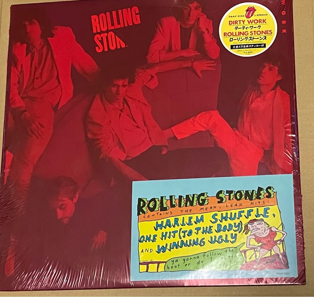 『ＤＩＲＴＹ ＷＯＲＫ／ＴＨＥ ＲＯＬＬＩＮＧ ＳＴ…』国内初回盤【未開封新品】 DIRTY WORK／THE ROLLING ST…』国内初回盤