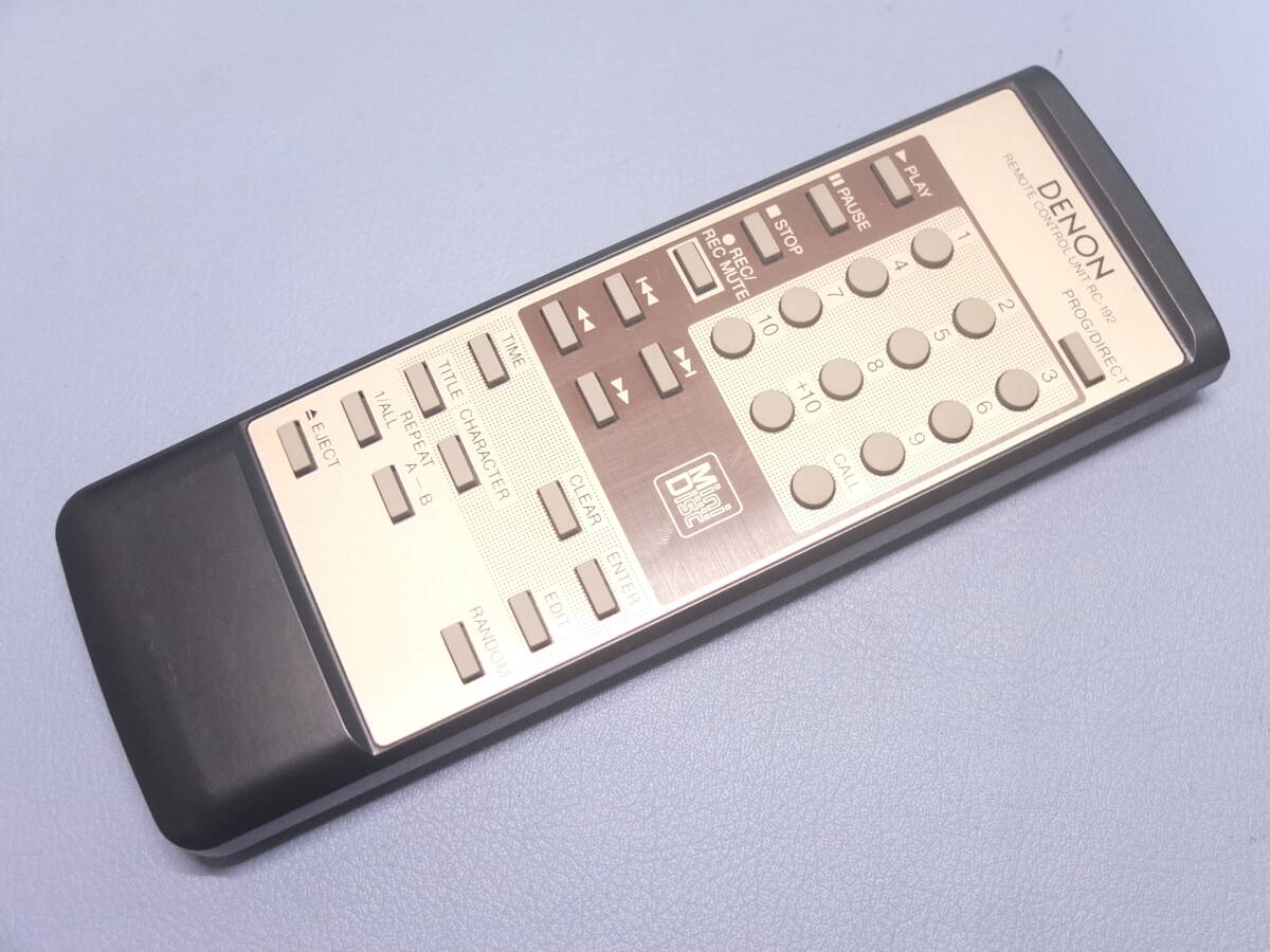 デノン　DENON　MDレコーダーDMD-M10 純正リモコン デノン DENON MDレコーダーDMD-M10 純正リモコン 2025年最新