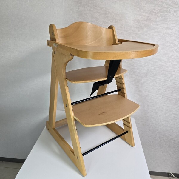 【美品】KATOJI カトージ プレミアムベビーチェア 22947