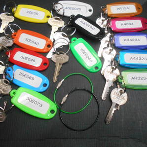 コピーキー 【13本セット】 ALPHA / SOL 南京錠 同一キー 設備 施設管理 SOL 同一鍵 アルファ 関東+関西 同一キー 用 合鍵 計13本セット