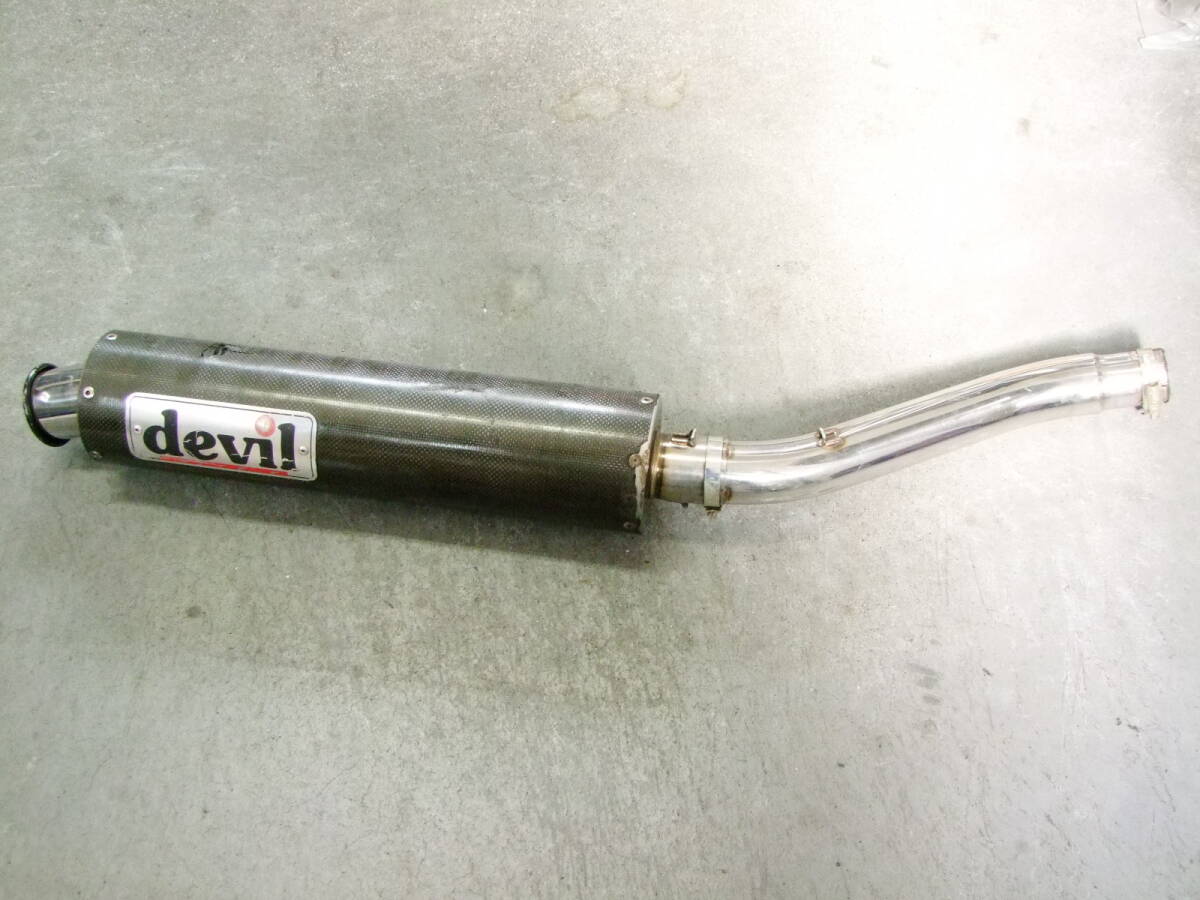 devil管 デビル スリップオンサイレンサー TL1000R マフラー 2025年最新】Yahoo!オークション -devil マフラー(パーツ)の中古