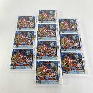 【GLB】中古 ジャンク 3DS 妖怪ウォッチ 真打 10本セット 未検品.,