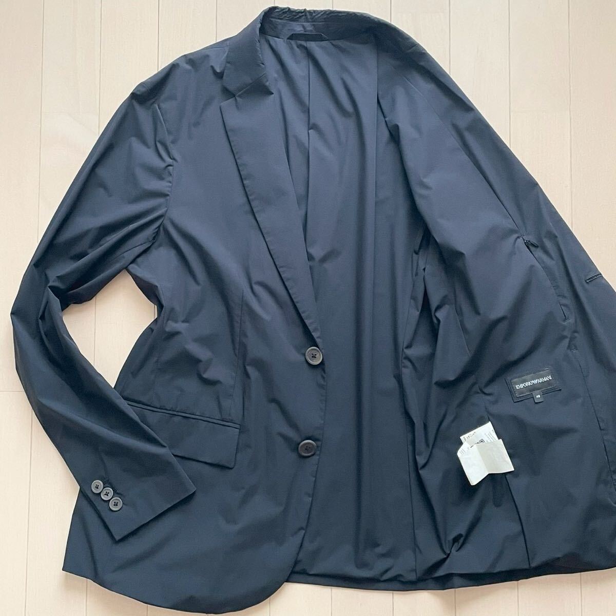 希少 美品 エンポリオアルマーニ 金ボタン 紺ブレ テーラードジャケット 希少 美品 エンポリオアルマーニ 金ボタン 紺ブレ テーラード