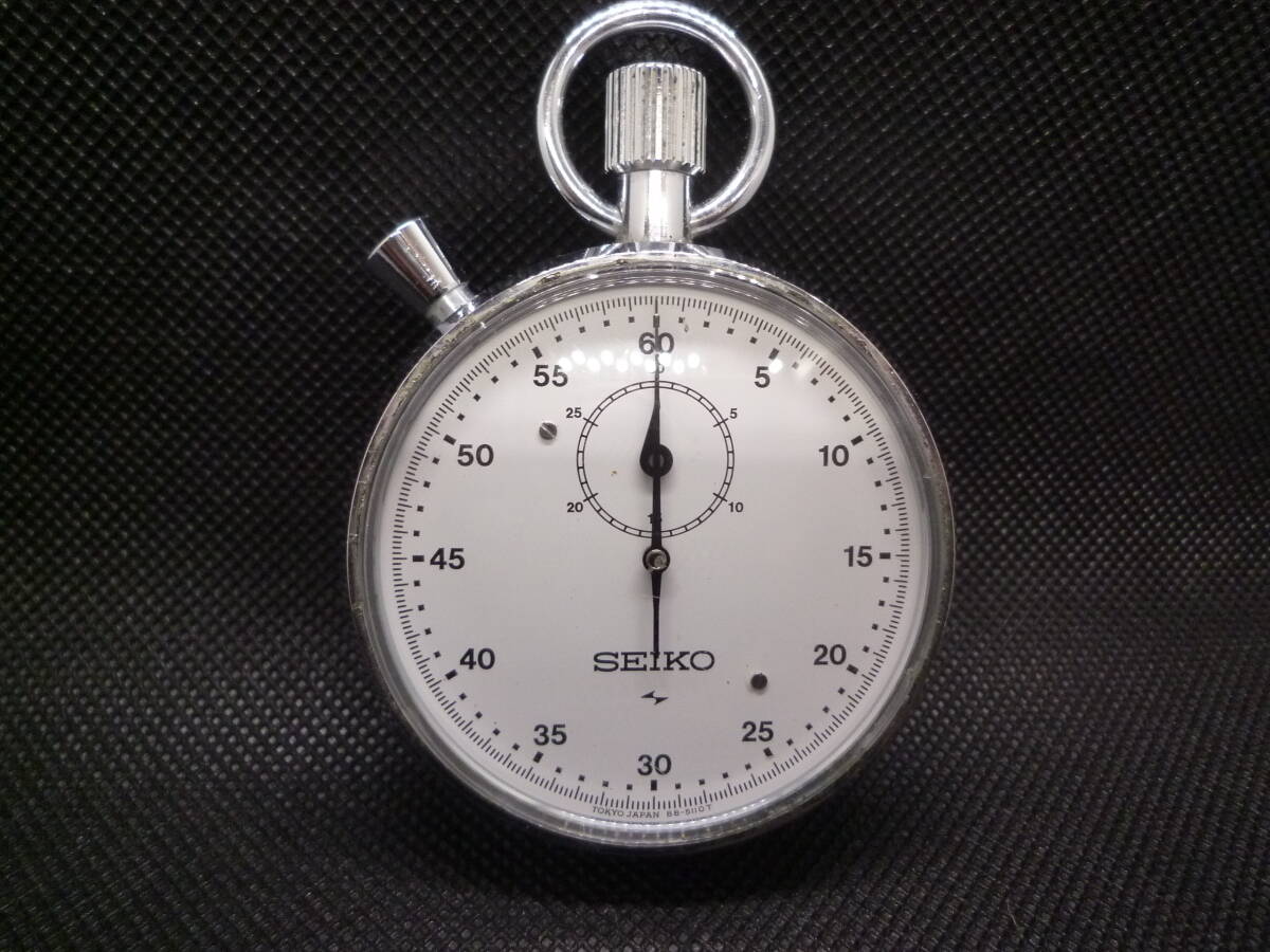 セイコー SEIKO88-5100 手巻式ストップウォッチ 稼働品アンティーク