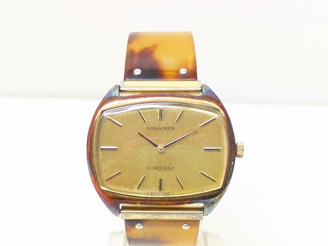 Yahoo!オークション -「ロンジン 手巻」(コンクエスト