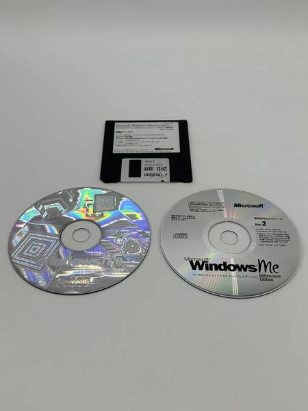 【送料無料】 Microsoft Windows ME プロダクトキー、起動ディスク付き DSP版