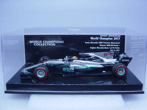 MINICHAMPS 1/43 Mercedes AMG F1 2017 World Champion #44 Lewis Hamilton メルセデスAMG ルイス・ハミルトン ワールドチャンピオン
