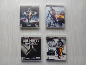 ps3 4本セット バトルフィールド3 バトルフィールド4 バッドカンパニー2 コール オブ デューティ ブラックオプス2