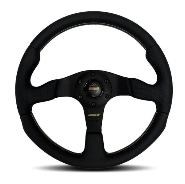 MOMO RACE 35㎝　中古　モモ　レース ステアリング Amazon | MOMO(モモ) ステアリング レース 35パイ BK R-11