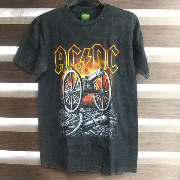 ACDC 半袖Tシャツ ロンT バンド ロック ツアー パンク 殿堂 FOR THOSE ABOUT ROOK AUSTRALIA EST 1973 ツアー