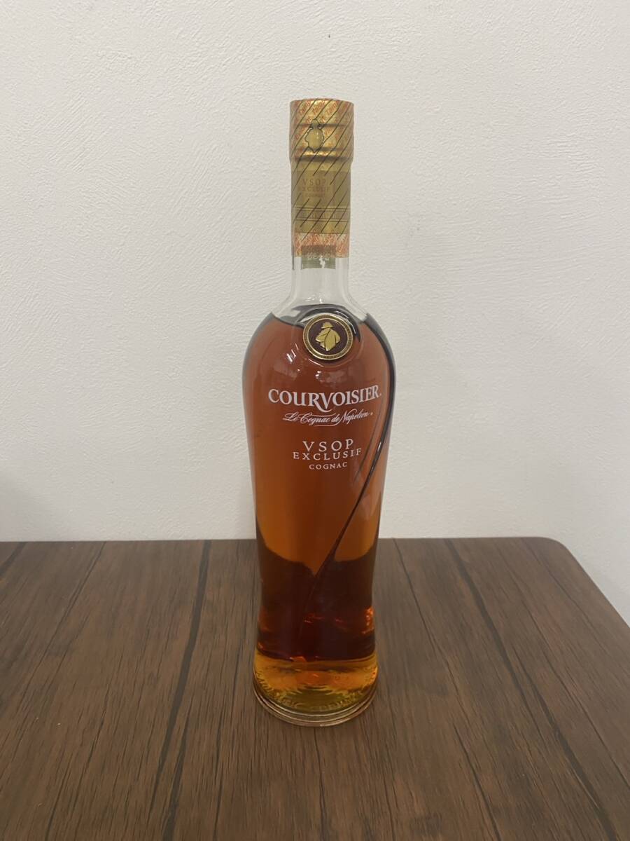 未開封　古酒　コニャッCOURVOISIER cognac VSOP ブランデー Yahoo!オークション -「exclusif」(コニャック) (ブランデー)の
