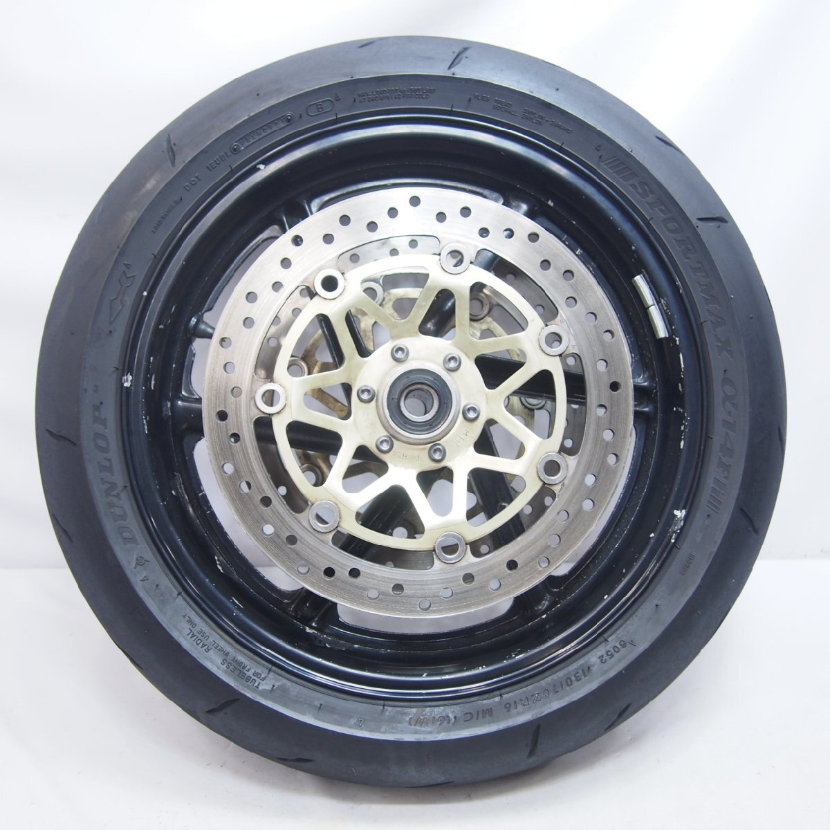 ○CBR900RR？○5.50-17 ○リアホイール○ホンダ純正○ カワサキ ZX-9R リアホイール 1284 純正 中古 バイク 部品