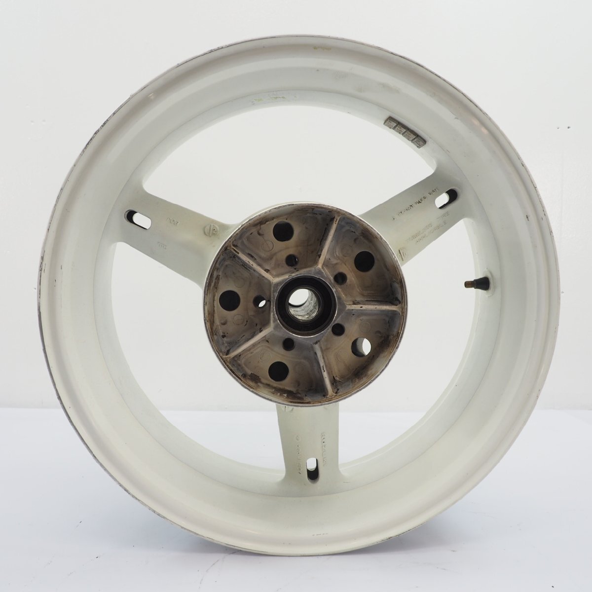 GSX-R1000 リアホイール 17×MT6.00 GSX-R1000 07年 純正 リアホイール 17×6.00 ブレーキディスク