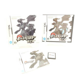 美品 NINTENDO 任天堂 ポケットモンスター ホワイト ソフト ニンテンドーDS ゲーム ポケモン Pokemon HY1514