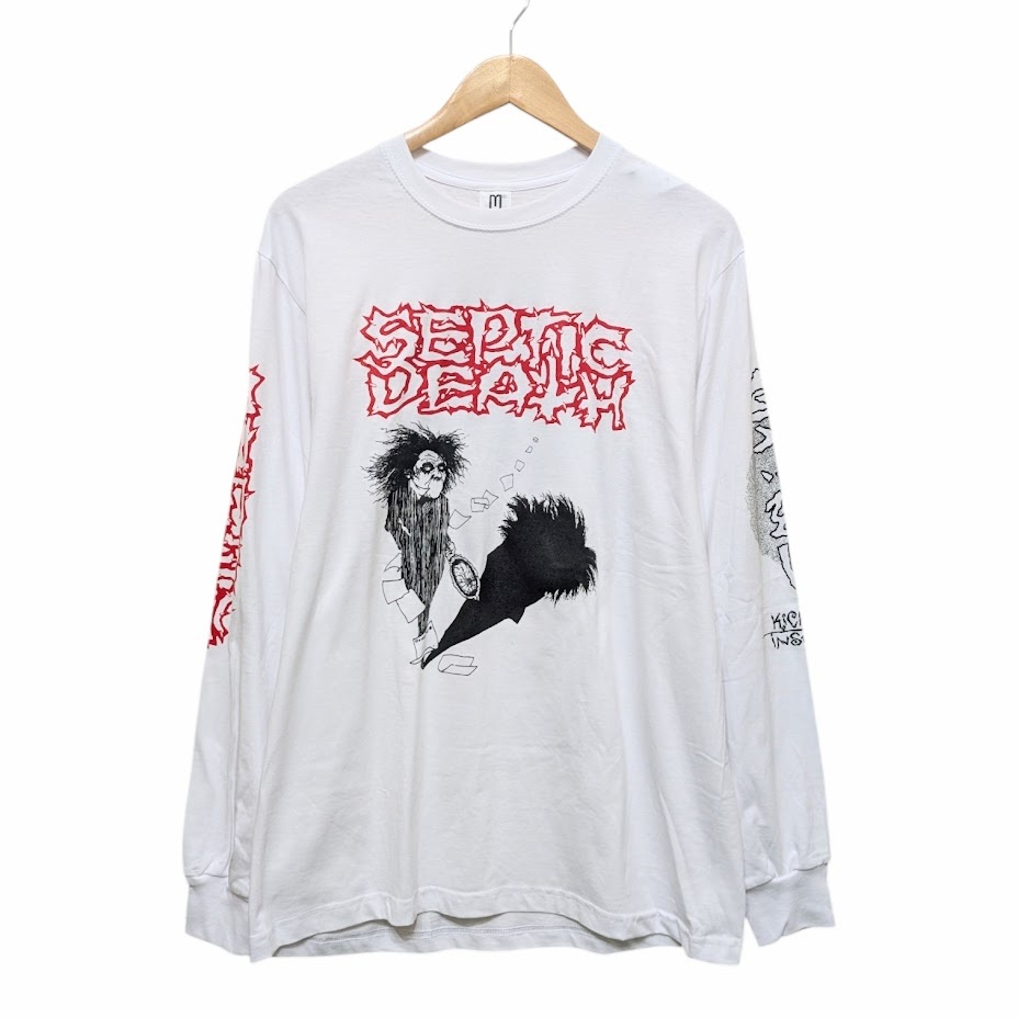 SEPTIC DEATH ロンT pushead tシャツ zorlac SEPTIC DEATH ロンT pushead tシャツ zorlac SEPTIC DEATH ロンT
