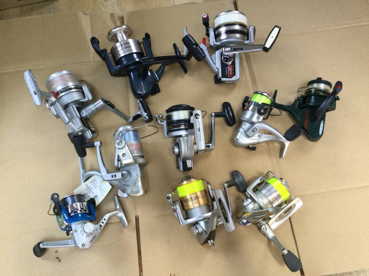 SHIMANO、Daiwwa、RYOBI リール まとめ売り ( ジャンク品) SHIMANO、Daiwwa、RYOBI リール まとめ売り ( ジャンク品) 2025