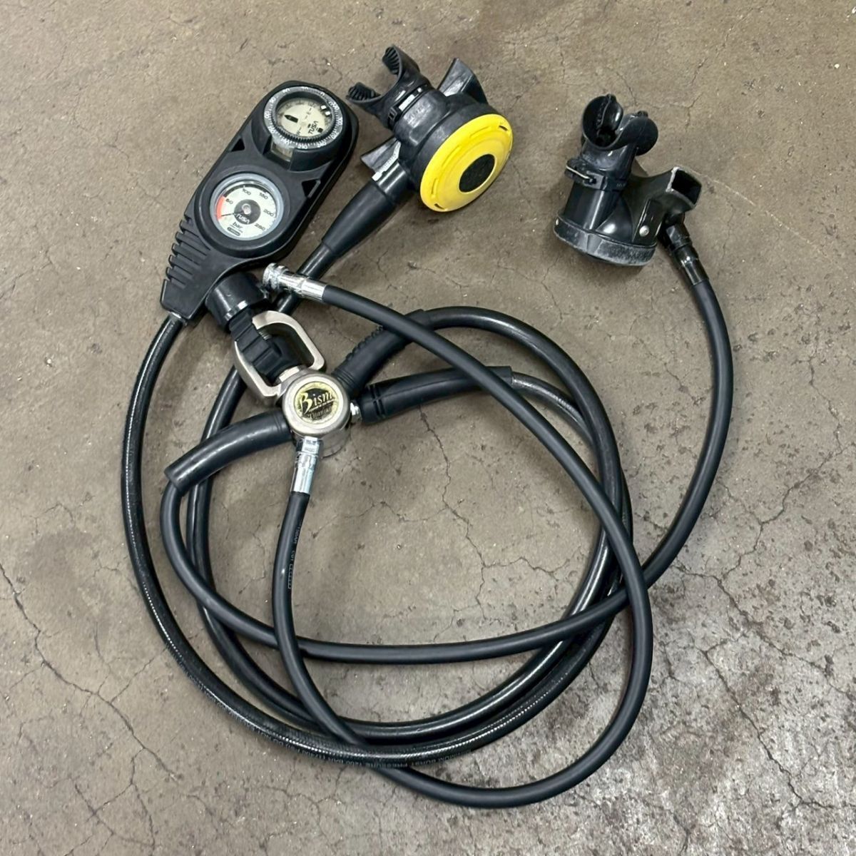 ツサ、レギュレーターホース、オクトパス TUSA レギセット 重器材 レギュレーターセット レギュ RS1103