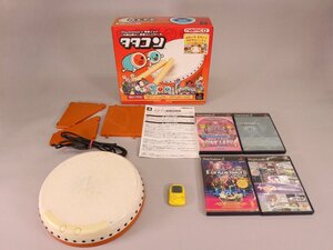 SONY プレイステーション2 ゲームソフト&太鼓の達人コントローラー セット / 見本盤有り / I.Q remix+ / TVDJ / PS2 / 現状品