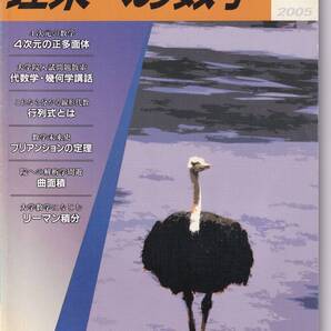 理系への数学 2005年7月 現代数学社 特集・4次元の数学・4次元の正多面体/大学院入試問題散策・代数学・幾何学講話