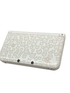 186000 現状品 任天堂 / Nintendo モンスターハンター4 アイルー ニンテンドー3DSLL SPR-001 ホワイト 本体 通電確認済み