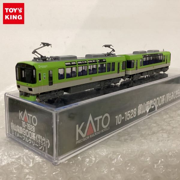 KATO Nゲージ 創仙電鉄900系 T10-1528 カトー 【即納在庫 安心配送】 10-1528 KATO 叡山電鉄900系 ＜青