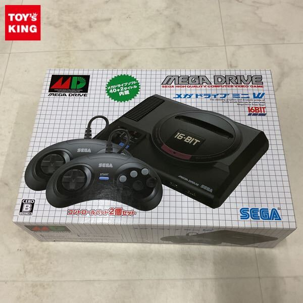 SEGA メガドライブmini W【ほぼ未使用】 2025年最新】Yahoo!オークション -メガドライブミニwの中古品