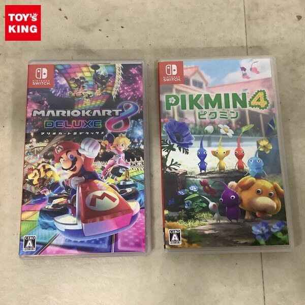 【新品未開封】スイッチソフト　ピクミン4 &amp; マリオカート８デラックス 楽天市場】【新品】Nintendo Switch ソフト ピクミン4/HACPAMPYA