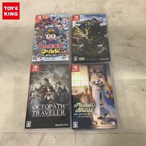 1円〜 Nintendo Switch モンスターハンターライズ オクトパストラベラー 他