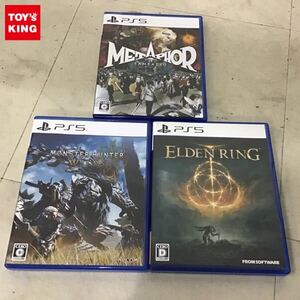 1円〜 PlayStation 5 ソフト METAPHOR:REFANTAZIO、モンスターハンターワイルズ、エルデンリング