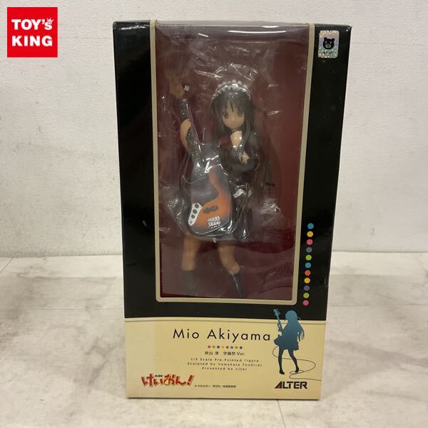 【未開封】ALTER けいおん！秋山澪 学園祭Ver. 1/8スケール 中古】(本体A/箱C)けいおん！ 秋山澪 学園祭ver. 1/8 完成品