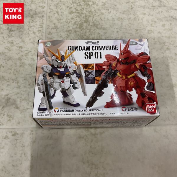 【新品未開封】GUNDAM CONVERGE SP01 FW Gundam Converge SP01: MSN-04 Sazabi - My Anime Shelf