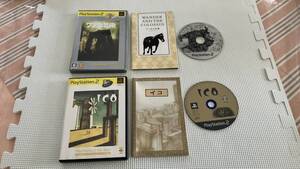 25-PS2-615-T 動作品 プレイステーション2 ワンダと巨像 ICO Best版 セット