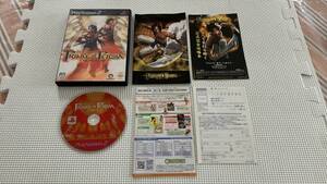 25-PS2-649-T 良品動作品 プレイステーション2 プリンスオブペルシャ 時間の砂