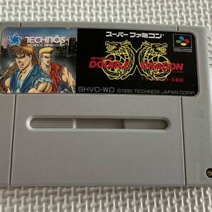 25-SFC-297-T 動作品 スーパーファミコン リターンオブダブルドラゴン