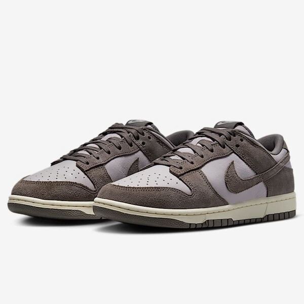 【新品】26.5cm US8.5 NIKE Dunk Low RETRO SE Platinum Violet/Cave Stone FQ8249-001 ナイキ ダンク ロー レトロ スエード 箱あり